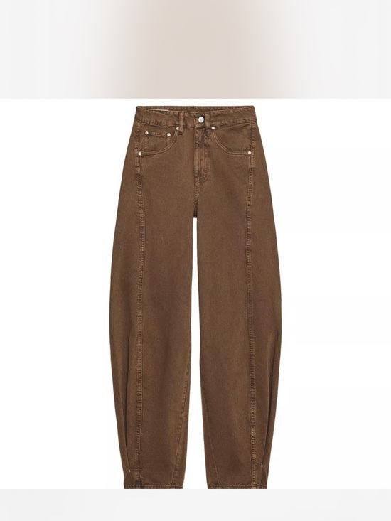 Zara Denim - Zara Brown Balloon Leg Jeans